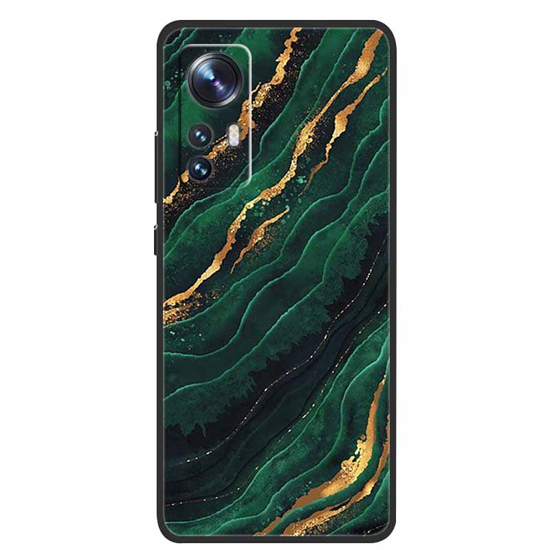 Christmas Cartoon Case For Xiaomi 12 Pro Case for Xiaomi Mi 12 Lite 12X 12S Ultra Silicone Soft TPU Cover for Xiaomi 12X Case