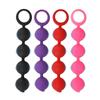 Silicone Rear Garden Bead Unisex Anal Masturbator Adult Toy