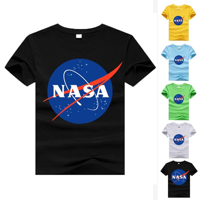 Classic Nasa Space Astronaut T-shirt For Kids With Stylish O-neck Design