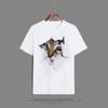 Cat Printed Oversized Loose Casual Cotton Round Neck Short Sleeved Shirt with Worn Clothes T-Shirts Women’s