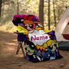 Personalized Custom Name Blanket - The Powerpuff Girls Print Design,Blanket for Sofa,Bed,Travel,Camping - Soft and Warm, Great Gift