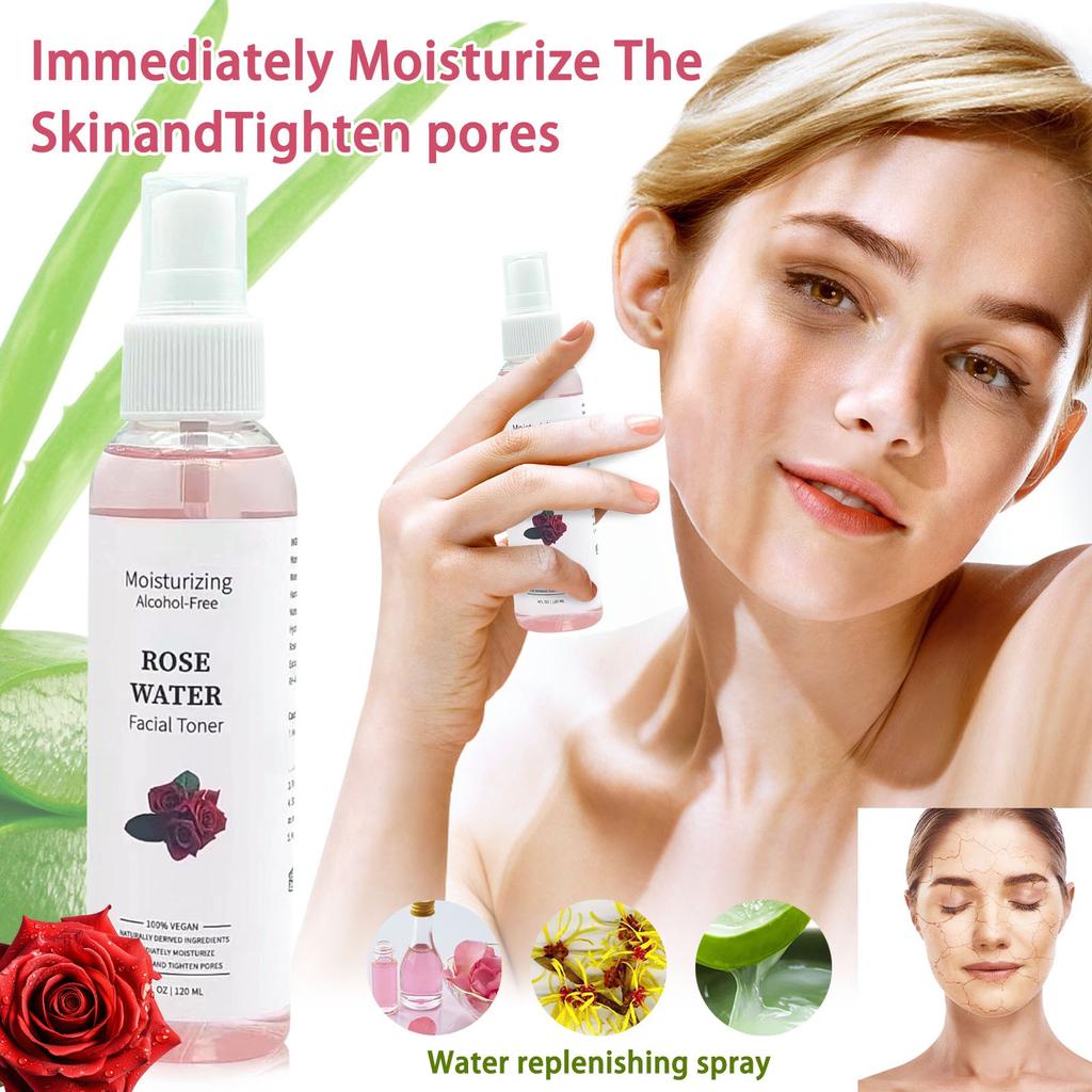 Niisutav sprei Niisutav Niisutav Nabaapelsini õie sprei Niiske kompress Toonik 120ML