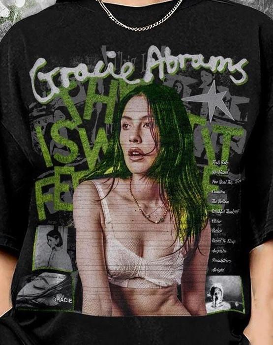 Gracie Abrams This Is What It Feels Like Unisex Cotton TShirt BS085 Unisex T-Shirt XXXXL