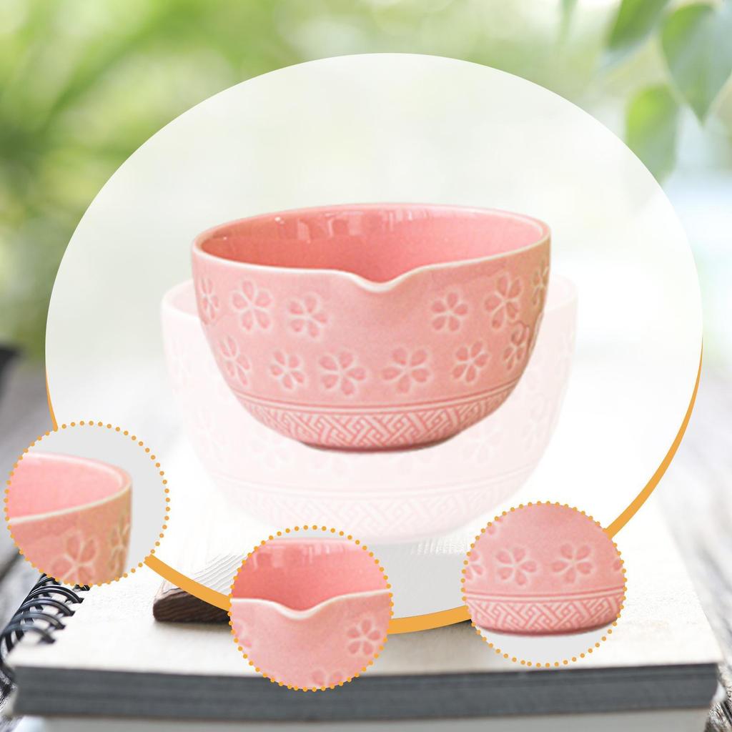 Ceramiczna Chawan do Przygotowania Matcha 450ml Niezbędna Miseczka dla Miłośników Herbaty