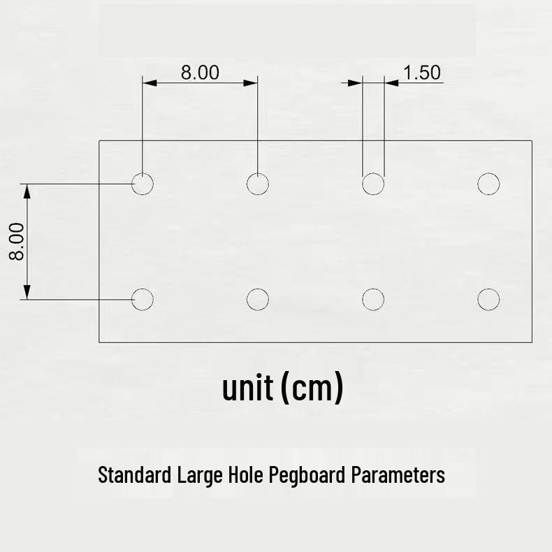 Universal Solid Wood Pegboard Shelf & Display Hanger
