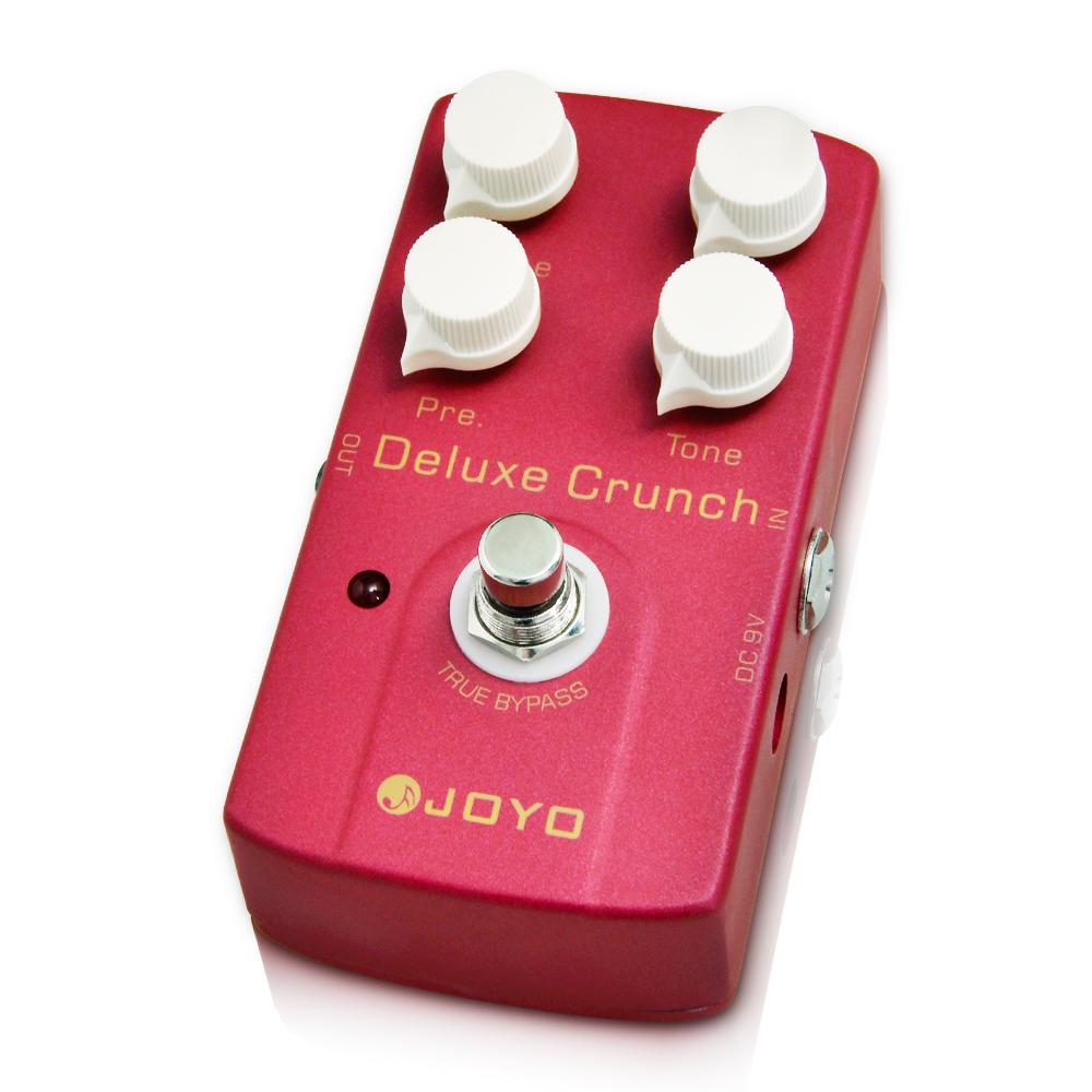 JOYO JF-39 DELUXE CRUNCH Distortion Guitar Effect Pedal British Tone Crunch Distortion Effect Guitar Pedals with 4 Adjust Knobs