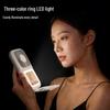 26-Year New Model: Portable Makeup Mirror Fan with Cooling, Foldable Fill Light, Digital Display, Neck Hanging Feature for Students