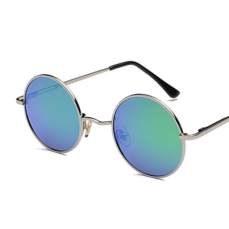 Creative Retro Sunglasses Sunshade Anti-ultraviolet Unisex Polarized Artistic Glasses Round