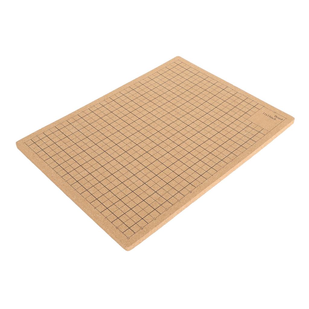 Macrame Board and Adjustable Holder Double Sided Cork Board and Metal Stand Set for Braiding