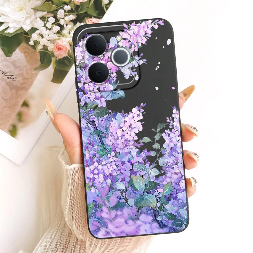 Custodia per Telefono Design alla Moda Per Realme Note 70 70T C71 India RMX5313 Narzo 80 Lite 4G Cover Morbida in Silicone Fiore Farfalla