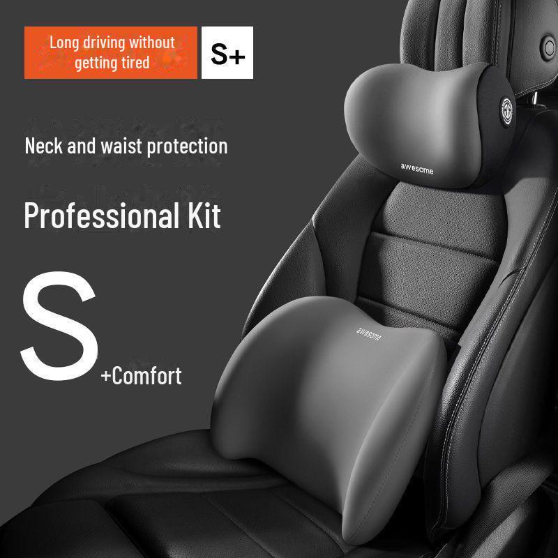 

Car Headrest Lumbar Cushion for Driver Seat with Driving Support Cross-border Shipping