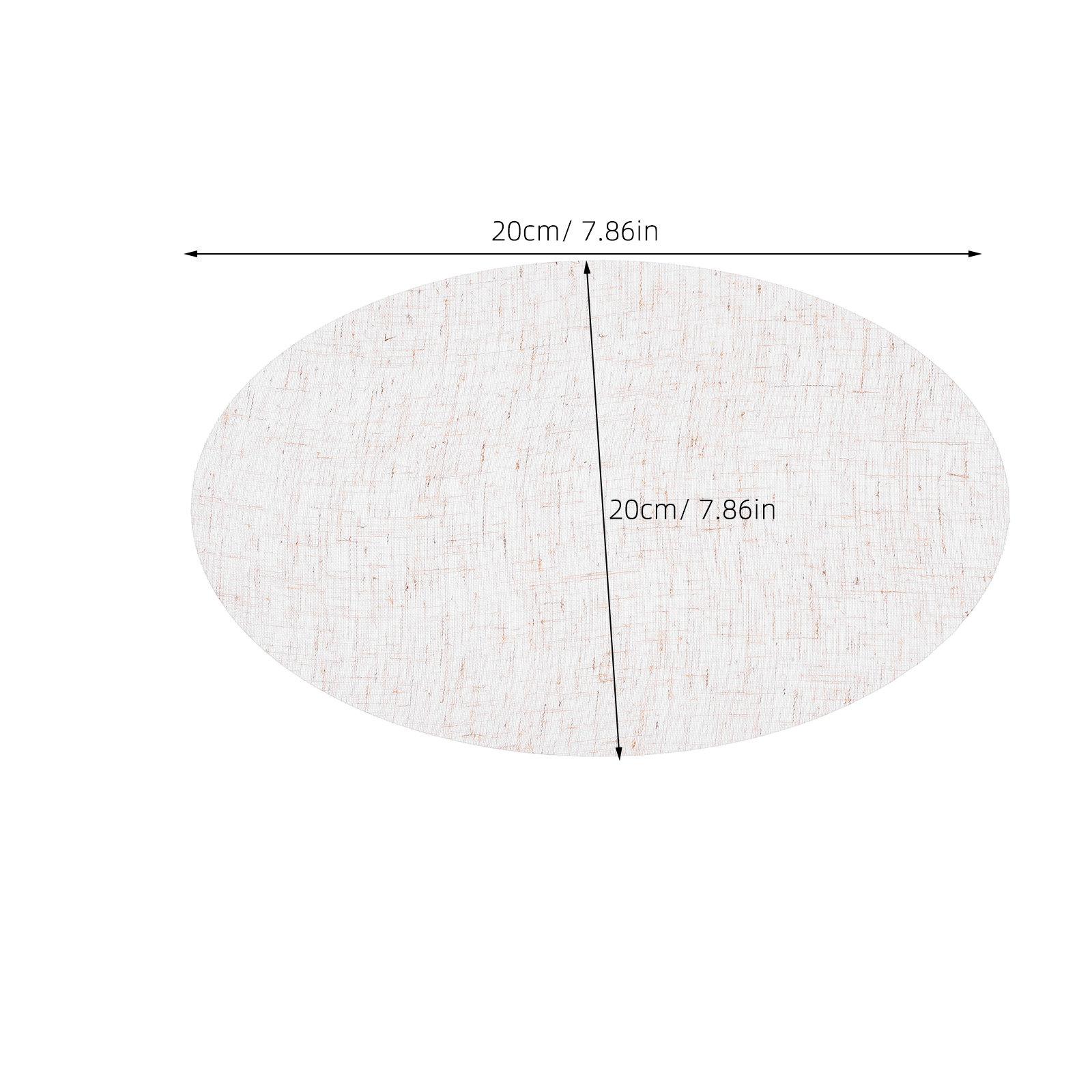 

2Pcs Round Light Diffuser Cover Anti Glare Lampshade for Ceiling Downlight Soft Illumination Nursery Bedroom Heat Resistant Lamp бежевый