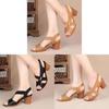 Roman Summer Womens Open Toe Sandals With Metallic Accents For Casual Wear