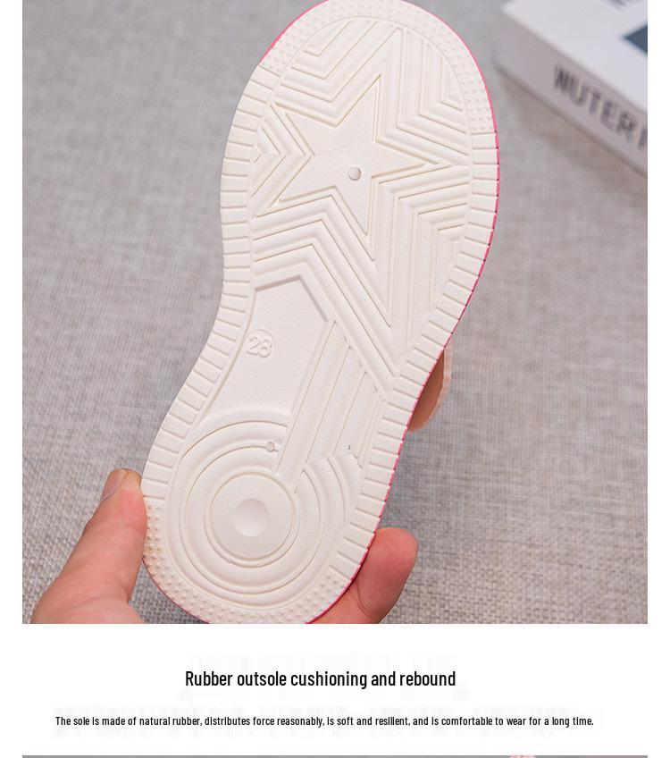 Kinder Winter Baumwolle Schnür-Prinzessin-Sneaker mit Samt-Wärme