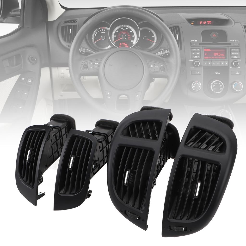 Car AC Air Outlet Vent Unit 974401X500WK Front Diver Passenger Sidee Air Conditioner Nozzle for Kia Forte 2008 to 2012