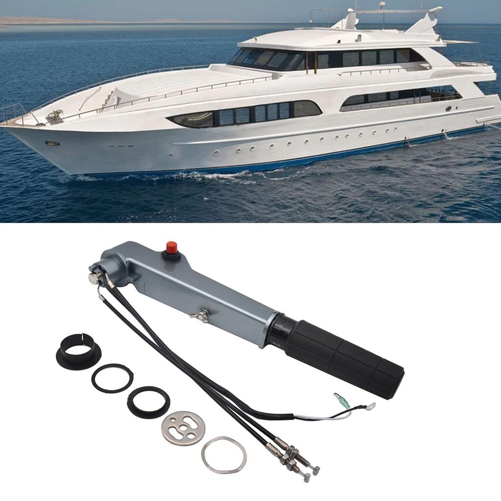 Mâner Extensie Timonă Motor Outboard 63V-42111-01-4D pentru 9.9CP 13.5CP 15CP 18CP Mâner Extensie Instalare Ușoară