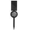 7LED Solar Light Intelligent Outdoor Garden Spotlight Lawn Lamp Landscape Lighting BlackColorful