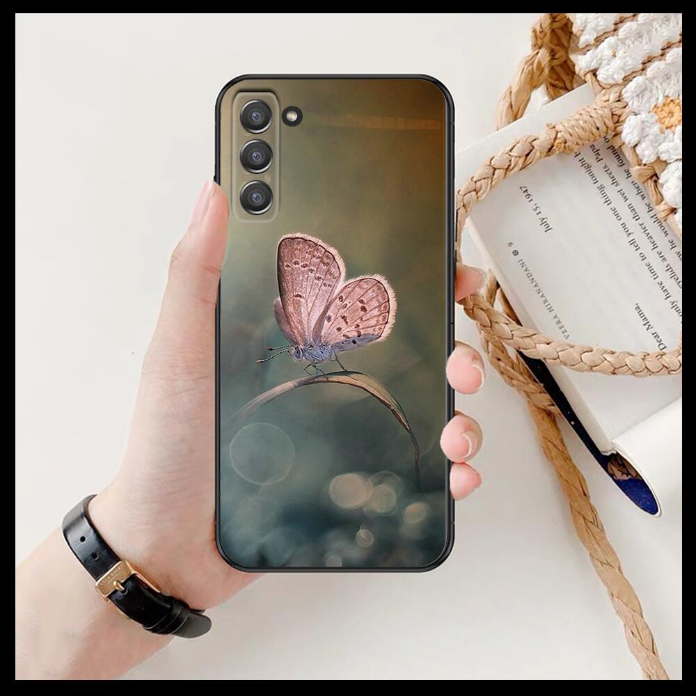 Beautiful Butterfly Pattern Phone cover hull For SamSung Galaxy s6 s7 S8 S9 S10E S20 S21 S5 S30 Plus S20 fe 5G Lite Ultra Edge