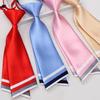 Solid Color Bow Knot Tie Bow Knot Cravat Fashion Necktie  School Uniform