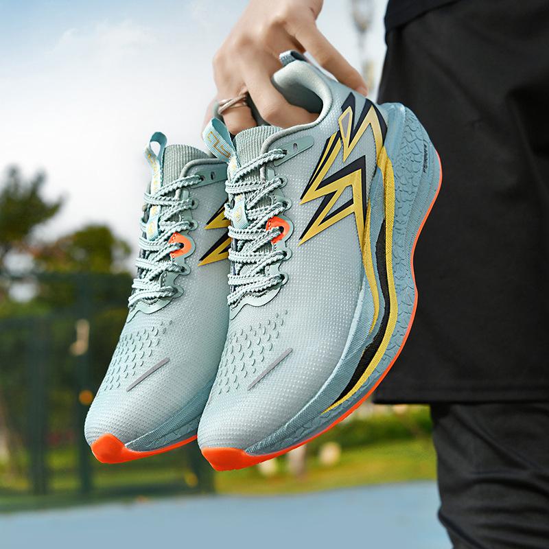 Carbon Board Running Shoes Breathable Marathon Racing Non-slip Men's Flying Electric 5U Women's Sports Running Shoes Youth Ball Couple