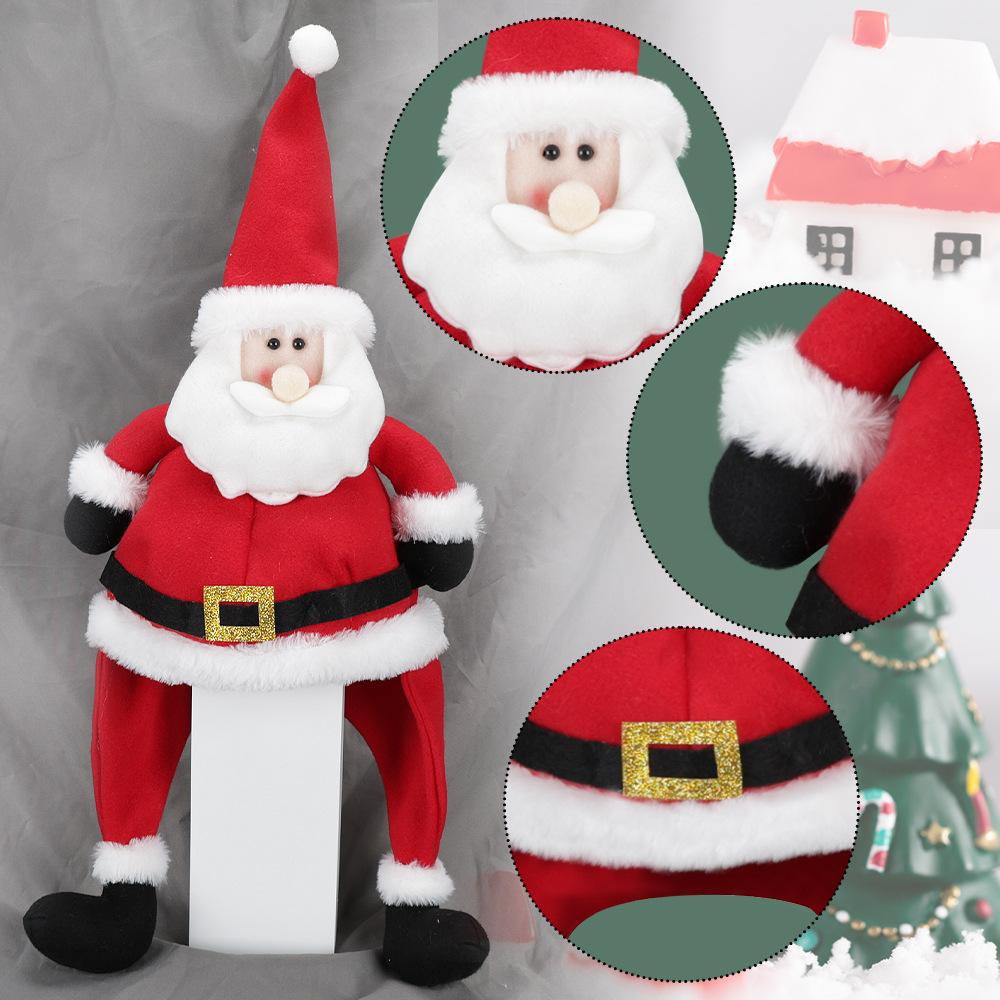 Cartoon Santa Claus Hat Ornaments Christmas Cosplay Costume Creative Christmas Hat  Party