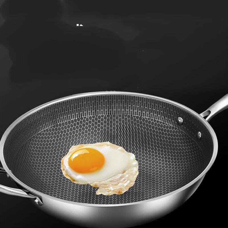 ZISIZ Waben Antihaft-Wok