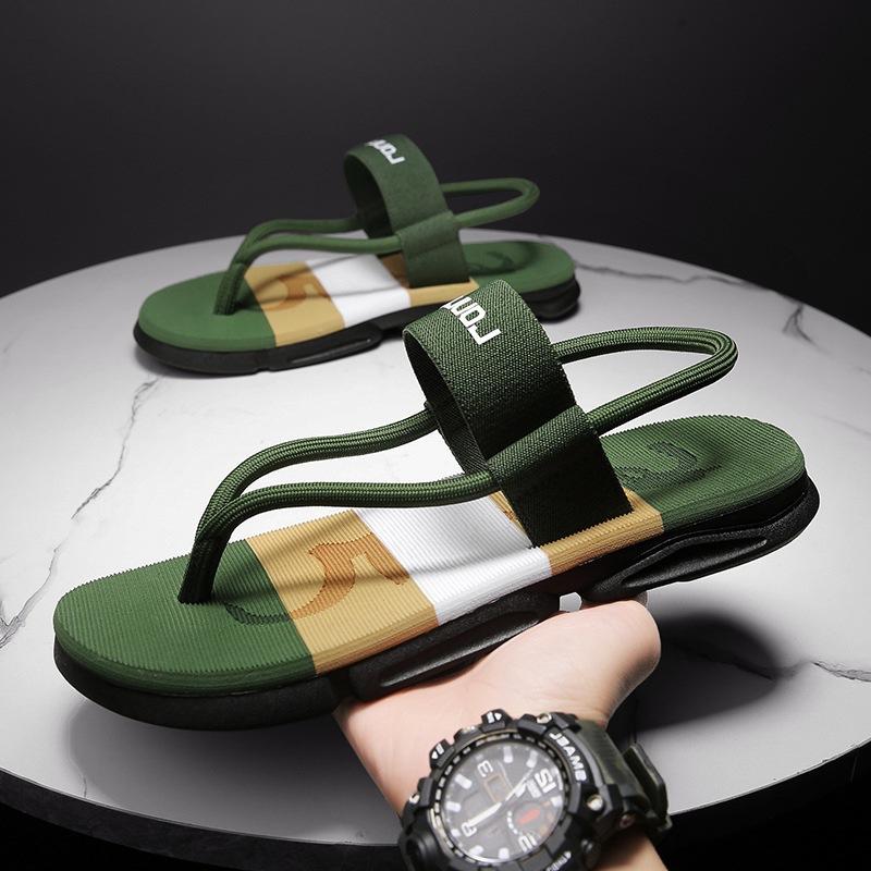 

Foreign trade summer 2025 new flip-flops men s trend outer wear beach sandals casual independent station sandals 44