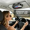 LXZR9 Car Eyewear Case Sunglasses Holder Sun Visor Storage Protective Box For BMW Performance M Alpina iX iX1 iX2 iX3 iX4 iX5 iX7 F11