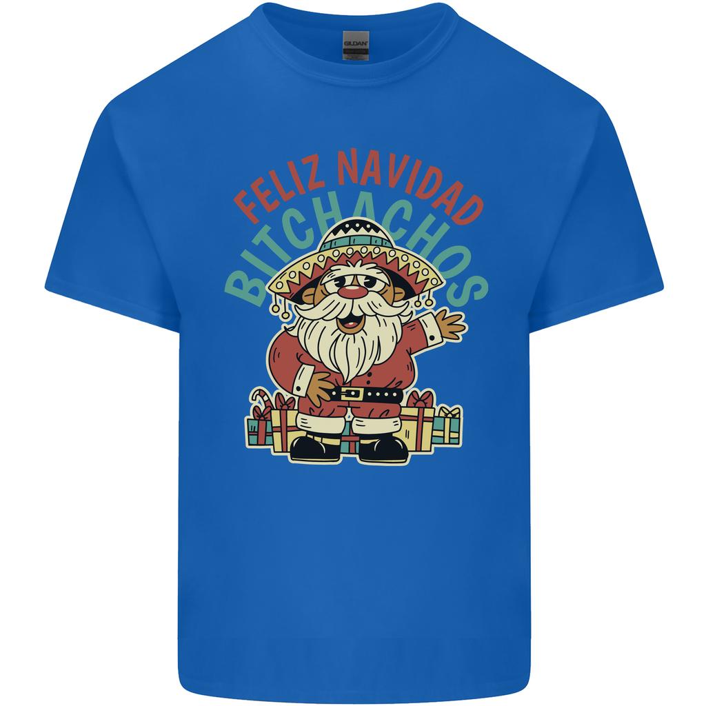Feliz Navidad Spanish Mexican Merry Christmas Unisexs Light Cotton TShirt