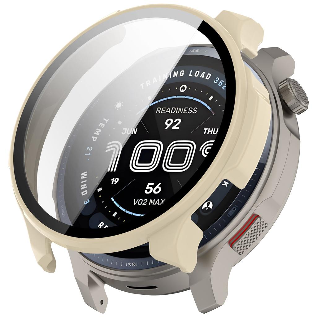 Full Protective Case For Amazfit Balance 2 Screen Protector Case Balance2 Cover Hard PC 2in1 Shell+tempered glass Film Clear NEW