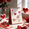 Heart Shaped Stickers, English Text Sticker Set, Perfect For Girlfriends Or Boyfriends. Vinyl Valentine's Day Stickers Suitable For Water Bottles,