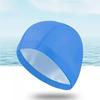 2Pcs Adults Swim Cap Water Resistant Elastic Breathable Long Short Hair Swimming Hat Solid Color Men Women Swimming Pool Cap