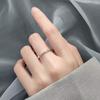 Minimalist Women's Hollow Open Adjustable Index Finger Ring - Trendy Internet Celebrity Style
