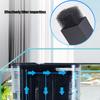 Extendable External Filter Water Purification System Multilayer Filtration Water Circulation For Aquarium And Home Use