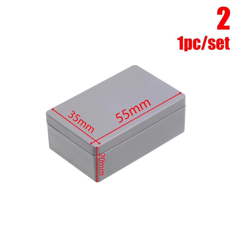 Plastic Waterproof Project Box Storage Case White/Grey/Black Housing Instrument Case Electronic Project Box Enclosure Supplies
