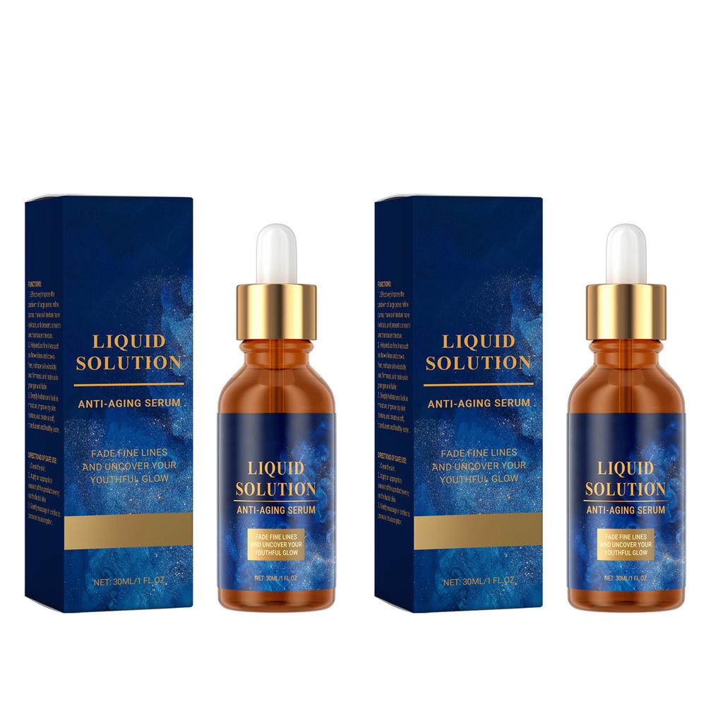 Anti Aging Serum Reduce Wrinkles Fade Fine Lines Whitening Firming Lighten Spots Repairing Nourishing Hydrating Facial Essence