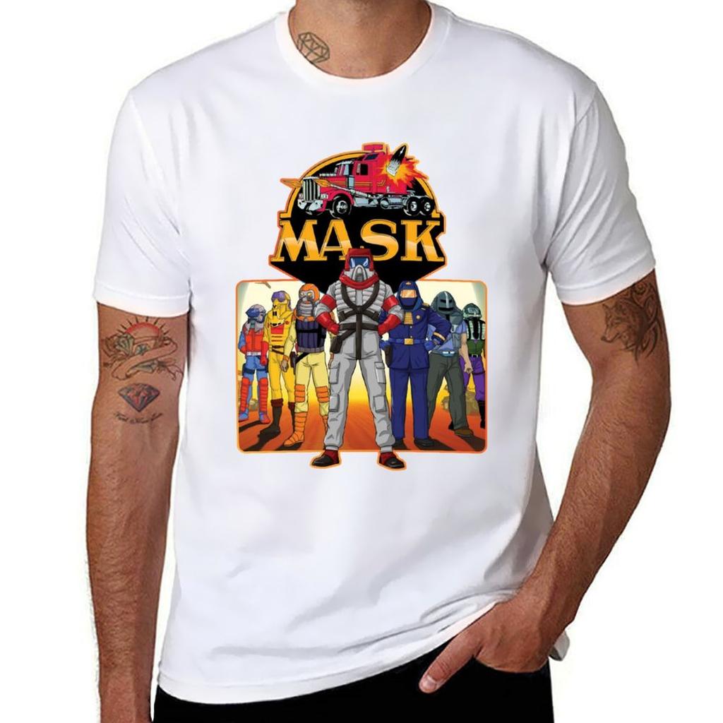 Always Wear Your M.A.S.K T-Shirt Shirts Graphic Tees Blouse Quick Drying Clothes for Men