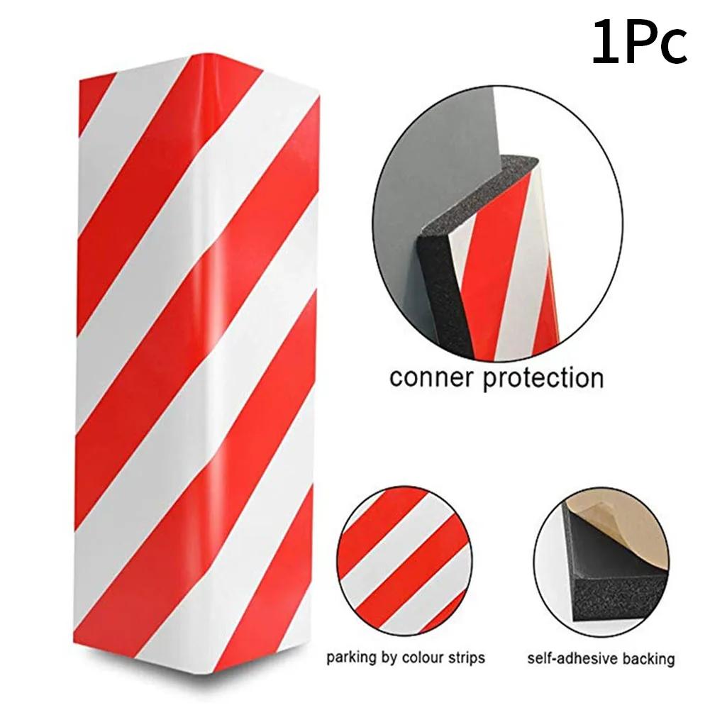 1/2 Pcs Car Door Bumper Protection Exterior Anti Scratch Adhesive Foam Warning Sign Parking Garage Protector