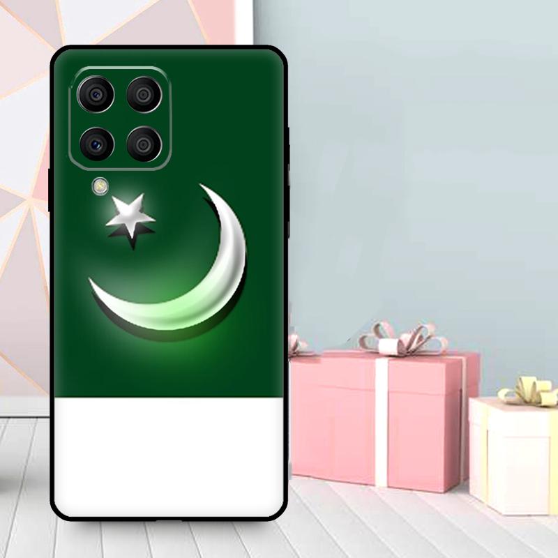 Pakistan Flagge Banner Hülle Für Samsung Galaxy M35 M56 M12 M06 M32 M52 M55 M15 M11 M13 M14 M16 M36 M31 M53 M34 M54