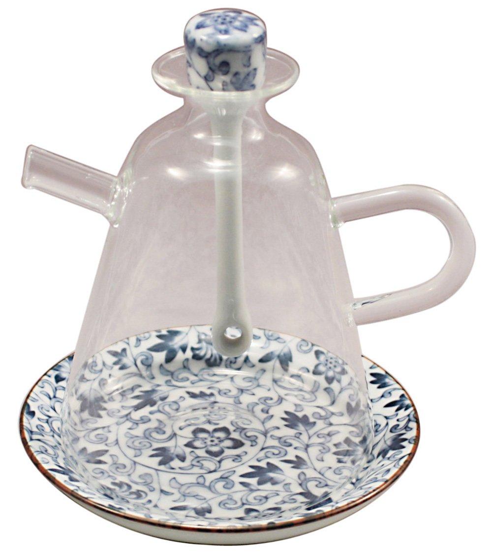 

Toyo Ceramics Stylish Soy Sauce Tessen Arabesque x x cm Dispenser, Square, Design, SPG-T-2, 10.0 10.0 11.5