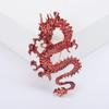 Emaille Chinesische Drachen Broschen für Männer Drachen Pins Event Party Neue Luxus Geschenke Rucksack Dekoration Schmuck Kleidung Accessoires