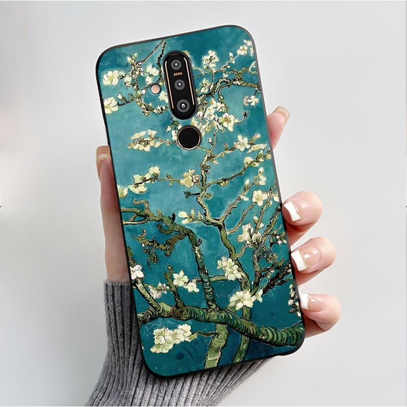 Case For Nokia 8.1 Plus X71 Phone Case Luxury Fashion Butterfly Flowers Black Soft Slim Silicone Cover For Nokia 8.1plus Casing