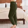 Ladies' Comfortable Loose Fashionable Casual Solid Color Pocket Home Pants