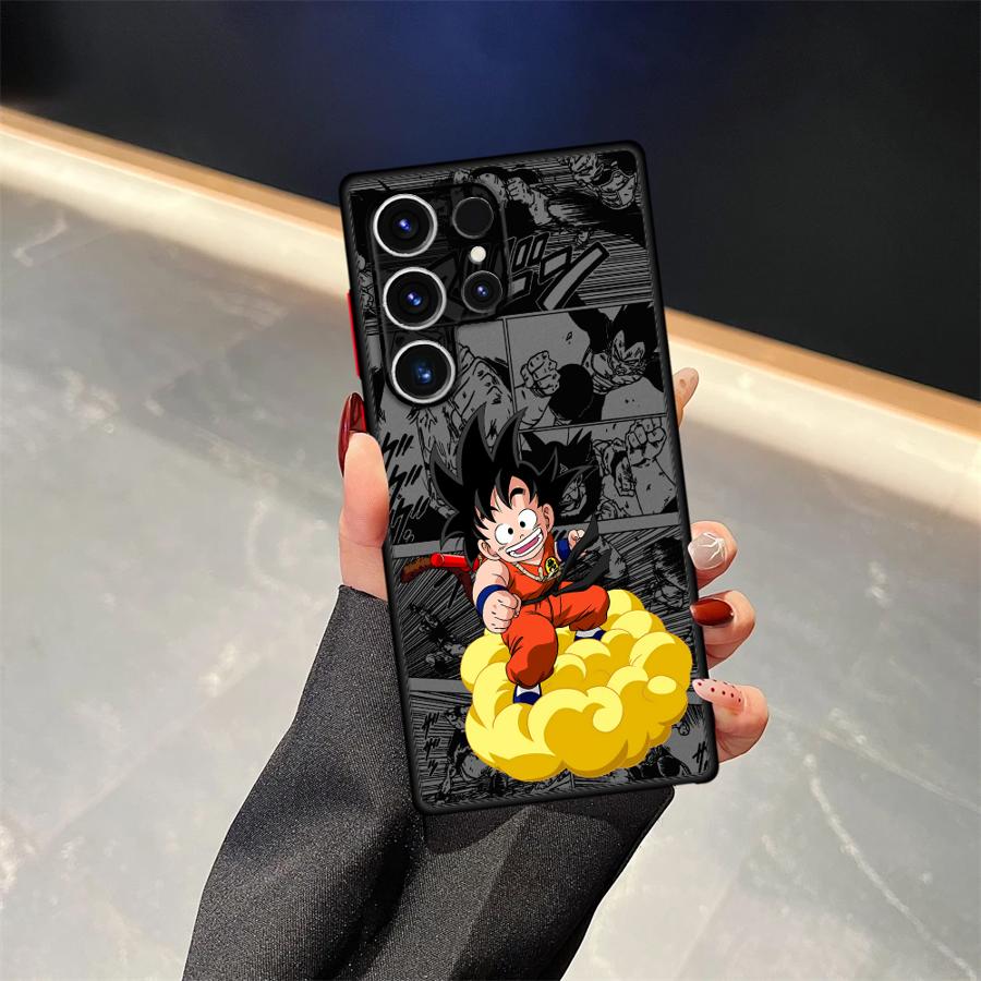 Anime Dragon Ball Roztomilé pouzdro pro Samsung Galaxy S20 FE S22 S24 Plus S25 Ultra S23 FE S26 Note 20 Ultra 10+ S21 Kryt Zadní strana telefonu