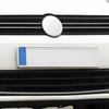 License Plate Frames Set of 2 Silver Universal Frames