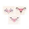 1 Pcs Tatoo Sex Waterproof Temporary Tattoos Womb Fake Tattoos Sticker