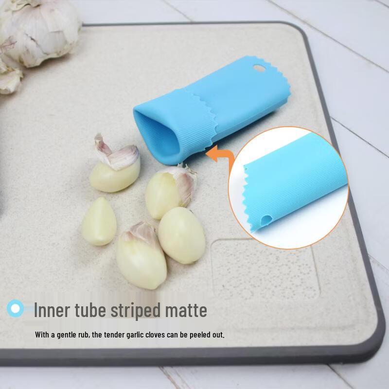 ZISIZ Manual Garlic Peeler & Press