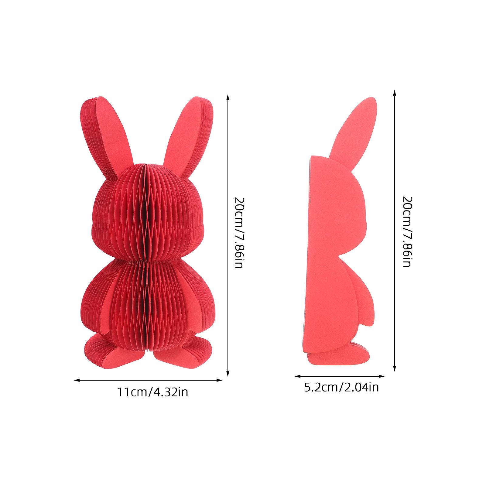 

Egg Hunt Decorations Easter Bunny Honeycomb Centerpiece Minimalist Egg Ornaments Hanging Decorations for Party Table Cloth красный