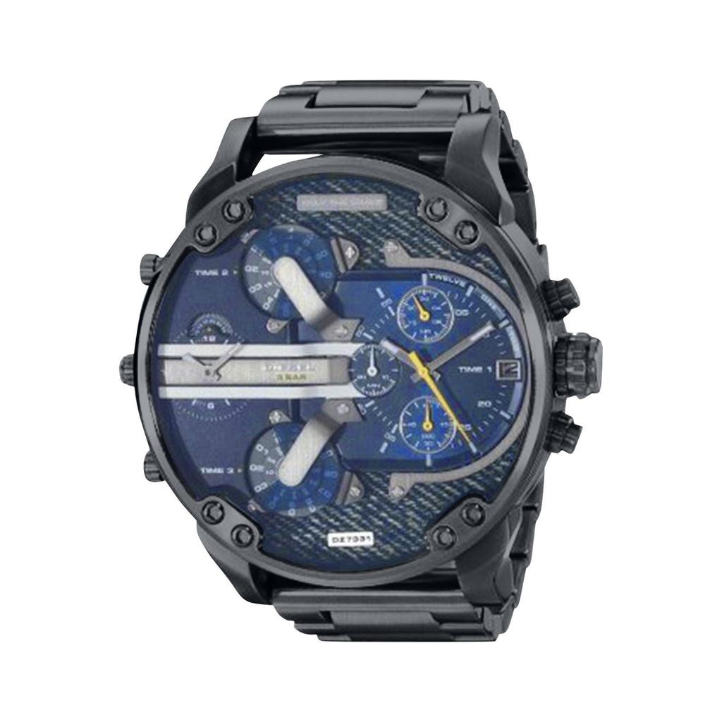 Stainless Steel Chronograph Quartz Watch Fashion Men's Watch