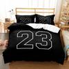 Fantastic Basketball Duvet Cover Set Uk Single Double King US Twin Full Queen King Bed Linen Set Basketball Cartoon Bedding Set